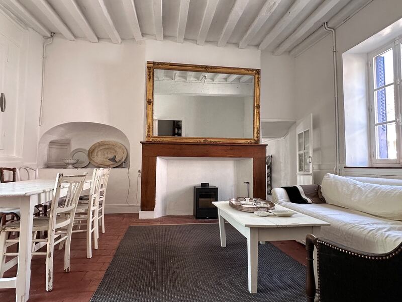 Trish Deseine's house in Belleme: 'There are some very good wine bars and restaurants.'