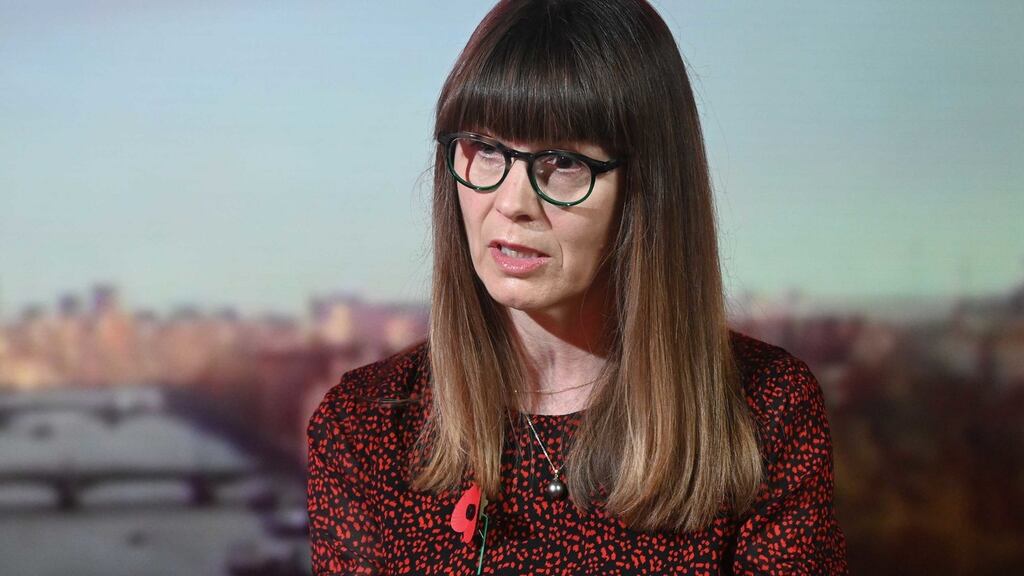 Britain’s chief medical adviser Dr Susan Hopkins: ‘Unless people get vaccinated, we will have a long and difficult winter.’ Photograph: Jeff Overs/BBC/PA
