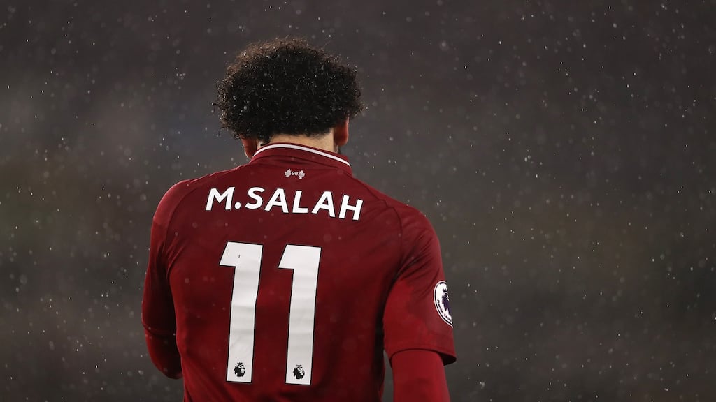 Liverpool’s Mo Salah can go on to be a real hero of the club. Photo: Richard Heathcote/Getty Images