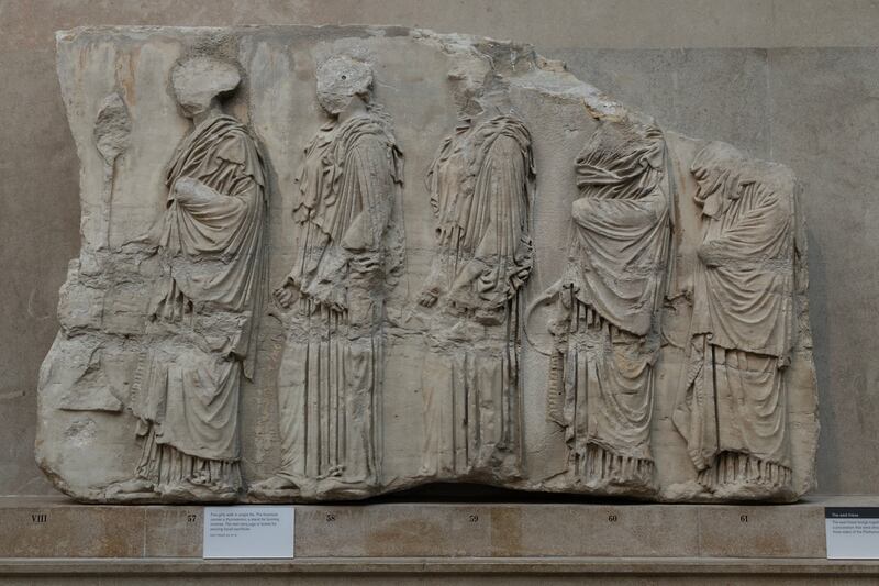 The British Museum argues that Lord Elgin acquired the artefacts legally Photograph: Dan Kitwood/Getty Images