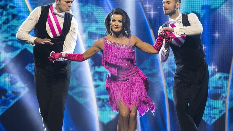 Comedian and actor Deirdre O’Kane performing on Dancing with the Stars. Photograph: Kyran O’Brien