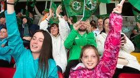 ‘The Ronaldos and the Messis aren’t always the heroes anymore’: Hundreds gather to cheer on Ireland in Cork