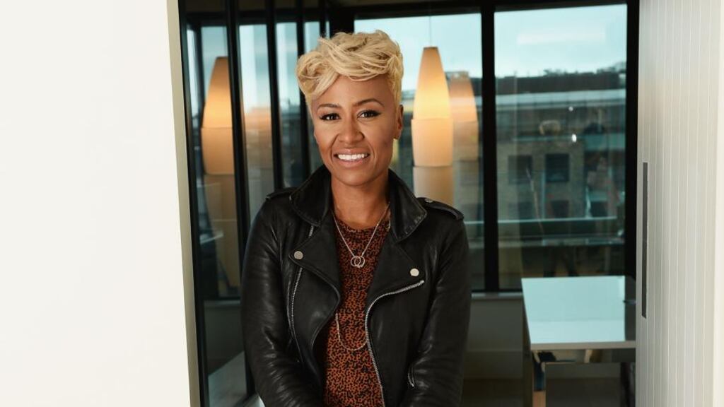 Emile Sande poses ahead of her performance tonight. Photograph: Ian Gavan/Getty Images for Guinness