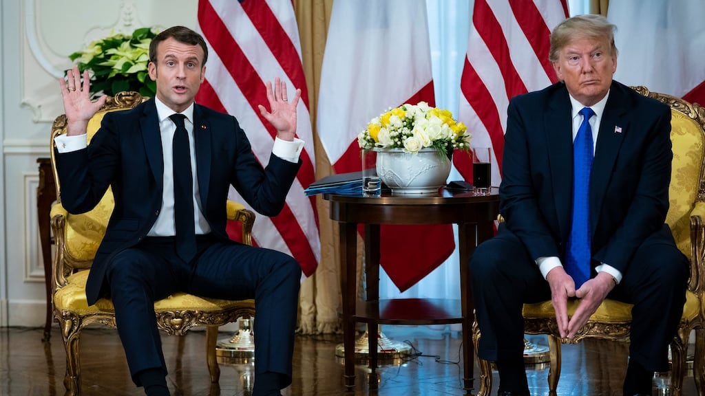 French shares gained 1.3%  after US leader Donald  Trump and French counterpart Emmanuel Macron said  they hoped to smooth out their differences over a digital services tax