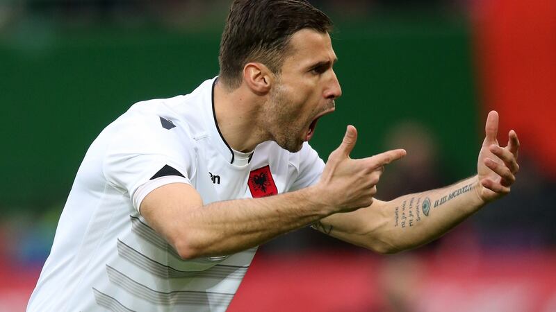 Lorik Cana is afforded hero status in Albania.