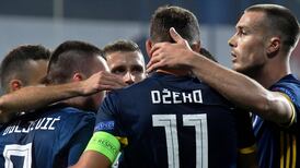 Michael O’Neill envious of Edin Dzeko’s talents after latest defeat