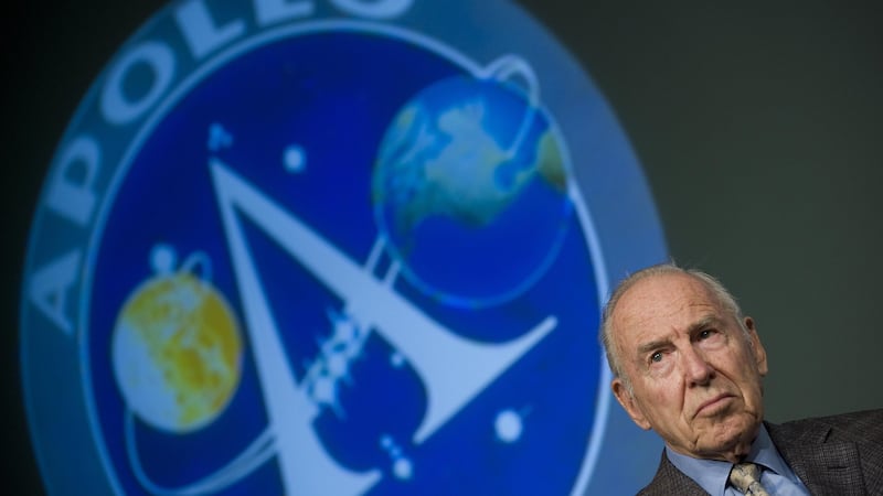 James Lovell of Apollo 8 and Apollo 13 in 2009. Photograph: Jim Watson/AFP via Getty
