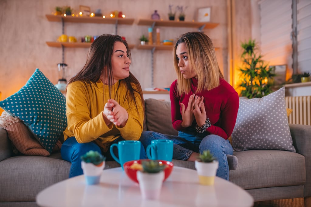 When a friend leaves you feeling emotionally drained, this is a red flag. Photograph: iStock