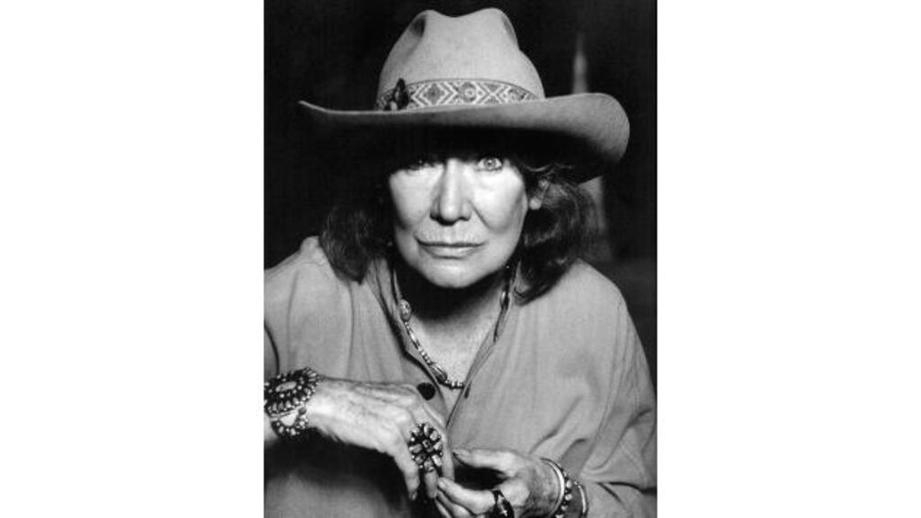 Midge MacKenzie in her trademark Stetson.
