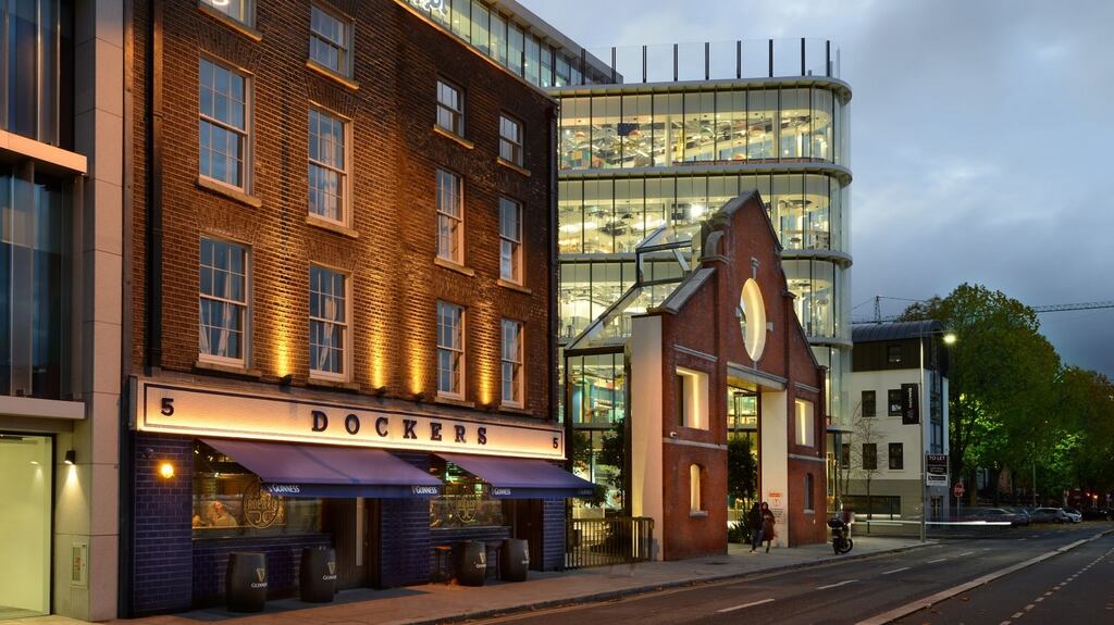 Dockers Pub and 1SJRQ in Hibernia Reit’s Windmill Quarter