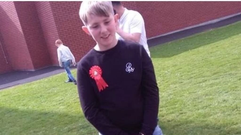 Jason Hogan, who is in an induced coma after a crash in Limerick. Photograph: Hogan family/GoFundMe