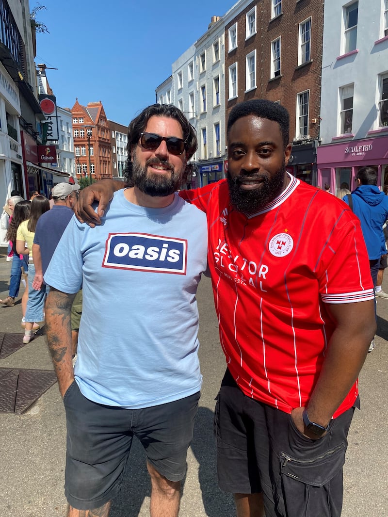 Jimmy White (left) and Jason Watson (right)