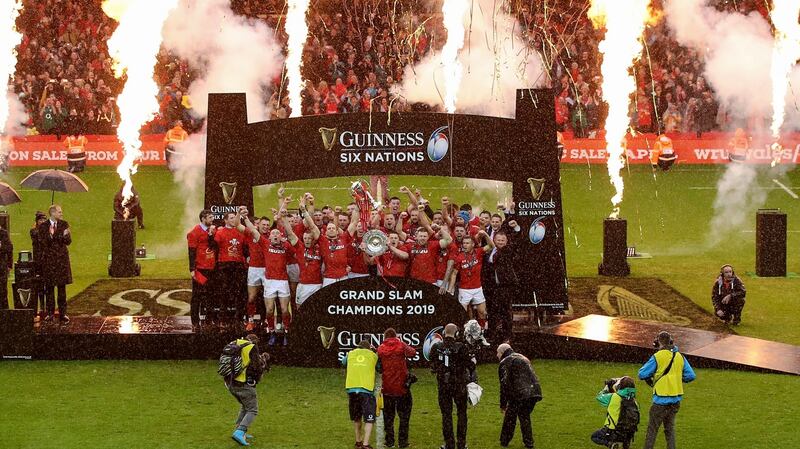 Wales won the Grand Slam in 2019. Photograph: Bryan Keane/Inpho
