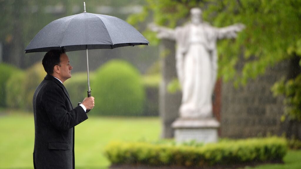 An Taoiseach Leo Varadkar’s satisfaction rating is down seven points to 36%. File photograph: Dara Mac Dónaill