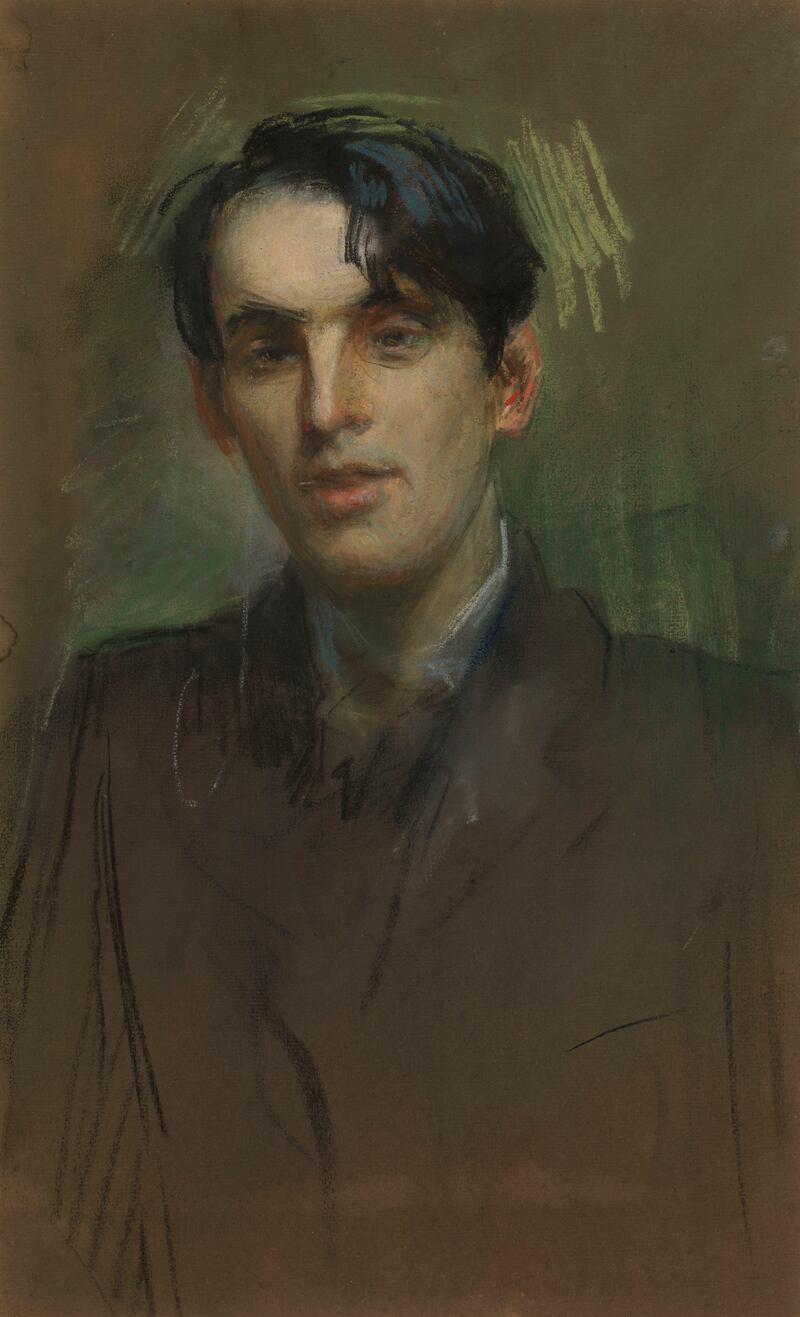 Portrait of WB Yeats by Sarah Purser, c 1904. Photograph © Hugh Lane Gallery