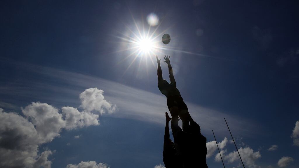 The study by a research team at the University of Bath focused on youth rugby at independent schools. Photo: Inpho