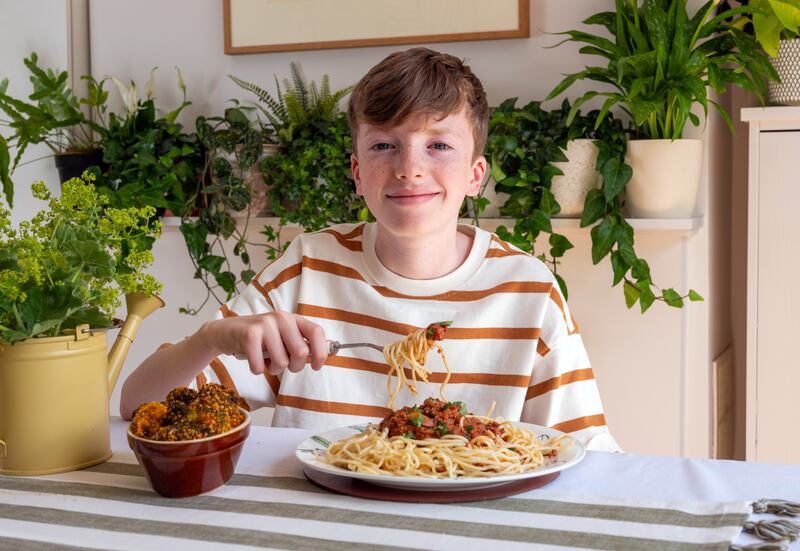 Tucking into a serving of spaghetti Bolognese, one of Donnybrook Fair's most popular ready-meals