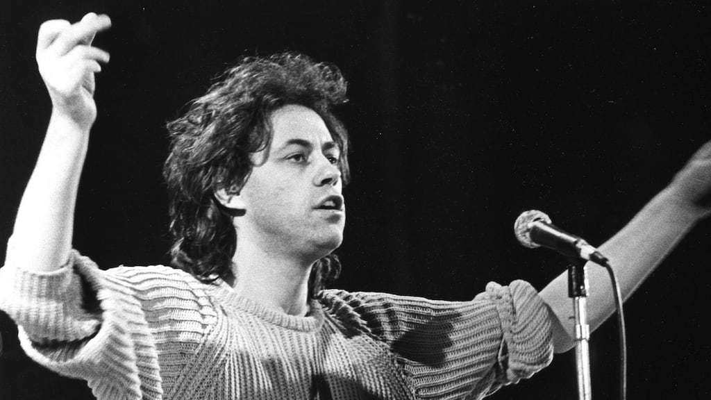 Bob Geldof: When Self Aid took place at the RDS, some 17.3 per cent of the workforce was unemployed. Photograph: Terry Thorp