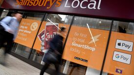 Sales at UK’s Sainsbury’s fall for third consecutive quarter