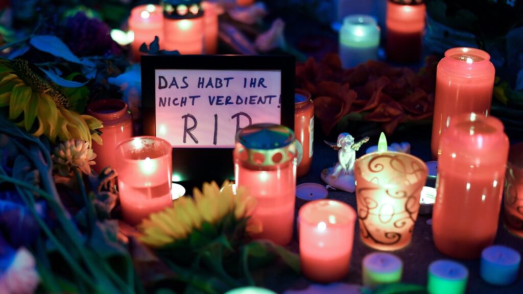 A message at the scene of Friday’s shooting spree in Munich reads: “You did not deserve this.” Ali David Sonboly’s motivation was not Islamist extremism, investigators said, nor have they found any links to Germany’s refugee crisis. Photograph: EPA