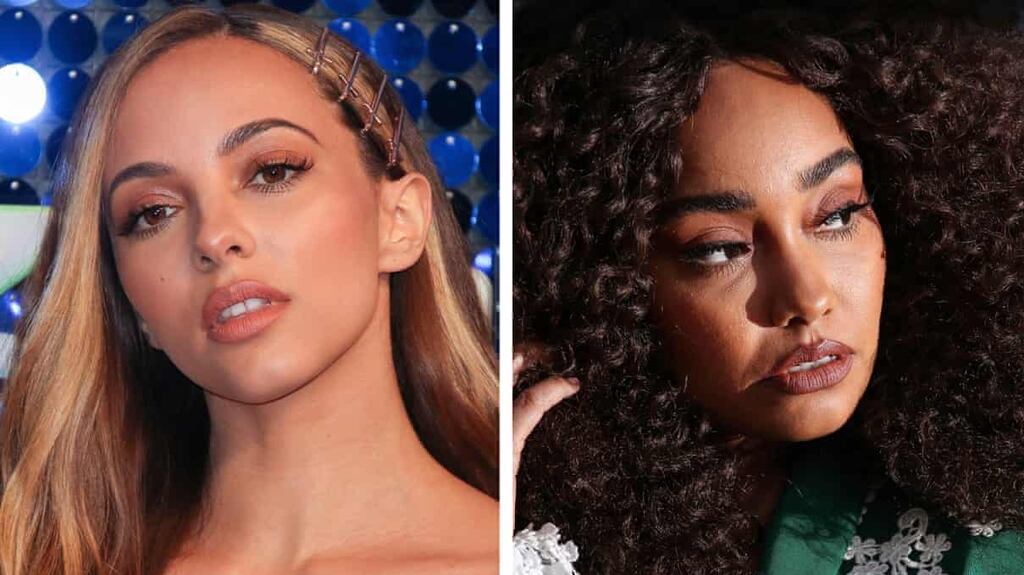Microsoft Network’s artificial intelligence illustrated a story about the Little Mix singer Jade Thirlwall (left) with a picture of her bandmate Leigh-Anne Pinnock (right). Photograph: Getty