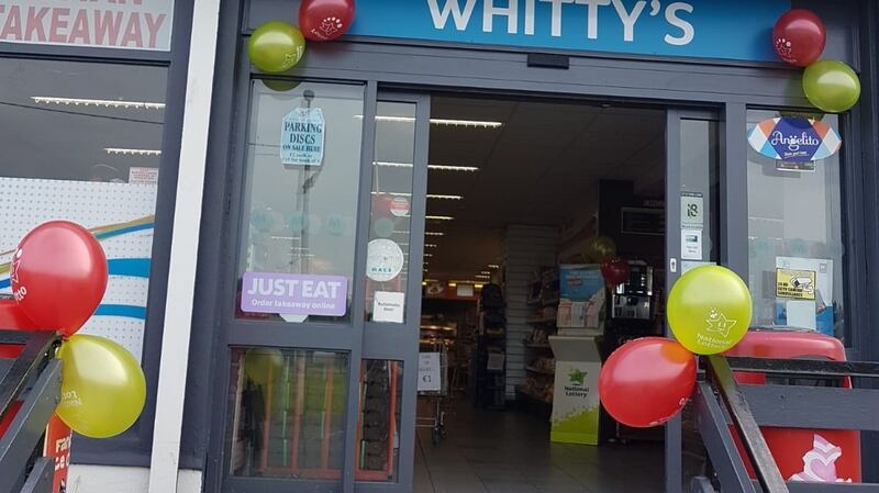 Whitty’s Mace store, which sold the winning lottery ticket