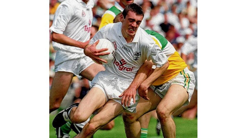 Kildare's Johnny Doyle in action in 2000. photographs: inpho