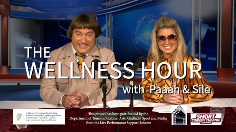 Tipperary comedian Pat Shortt brings his comedy show podcast The Wellness Hour with Paaaah to the screens.