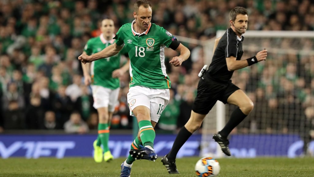 Republic of Ireland and Hull midfielder David Meyler has been ruled out for the rest of the season with a medial knee ligament injury. Photograph: Morgan Treacy/Inpho
