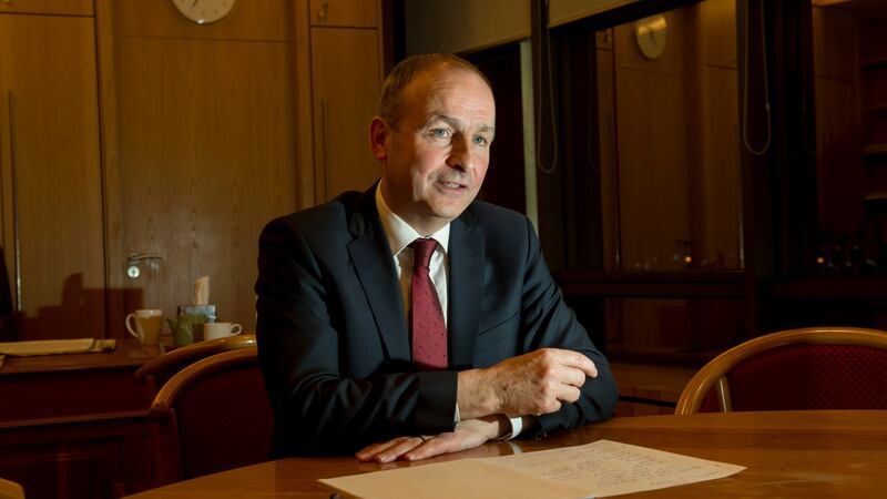 Fianna Fáil leader Micheal Martin. Photograph: Brenda Fitzsimons