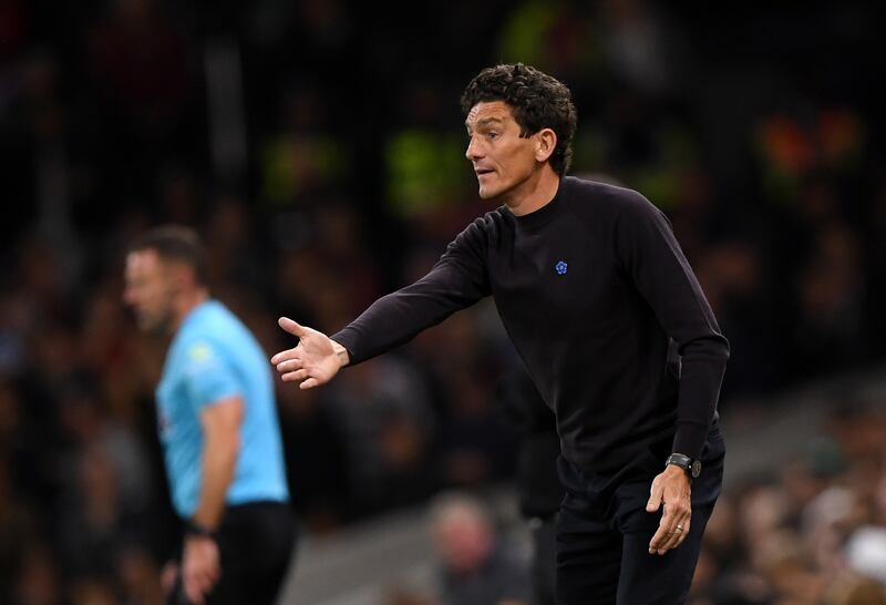Brentford manager Keith Andrews. Photograph: Alex Burstow/Getty Images