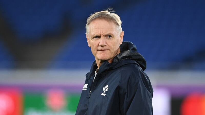 Ireland coach Joe Schmidt departs after the Rugby World Cup. Photograph: Kazuhiro Nogi/AFP/Getty