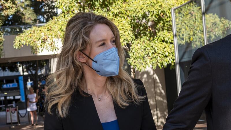 Elizabeth Holmes, founder of Theranos has pleaded not guilty to the charges before the court in San Jose. Photograph: David Paul Morris/Bloomberg