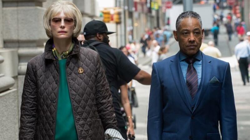 Tilda Swinton and Giancarlo Esposito appear in the Netflix series Okja.