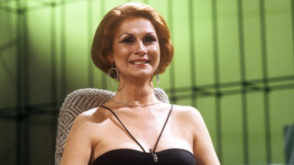 April Ashley in 1979. Photograph: ITV/Rex/Shutterstock