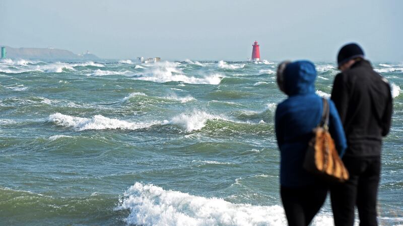 A status yellow marine gale warnings has been issued on all Irish coastal waters and on the Irish Sea. Photograph: Eric Luke / The Irish Times
