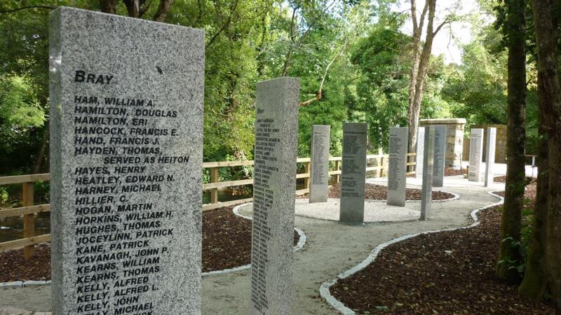 The Woodenbridge World War One Memorial Garden in Co Wicklow which opens today. The memorial commemorates the 1,200 approx men from all areas of County Wicklow who died in the First World War. Photograph: Jack McManus