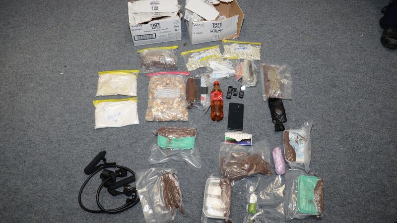 One of the largest finds of prison contraband, including mobile phones and drugs, has been seized in Mountjoy Prison, north Dublin.