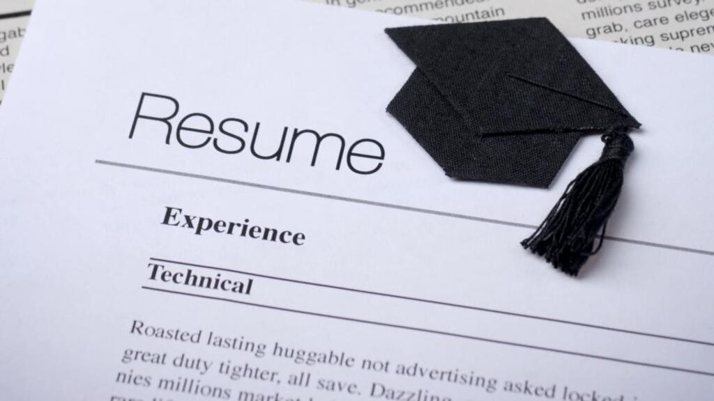 Benefit of experience: do a job, any job really, learn from it and work out your next move. Photograph: Getty Images