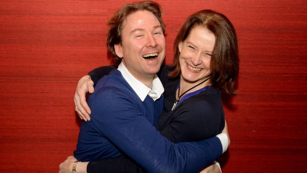 Kealan McCluskey and Catherine Mullarkey. Photograph: David Sleator