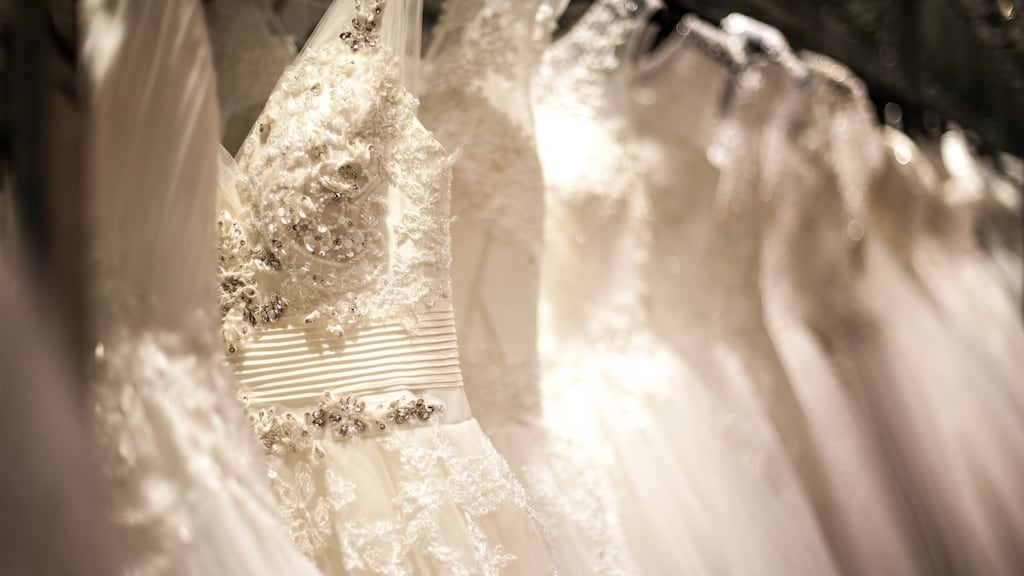 Wedding World in Marino, Dublin closed last weekend and directed customers to contact its sole supplier. Photograph: iStock