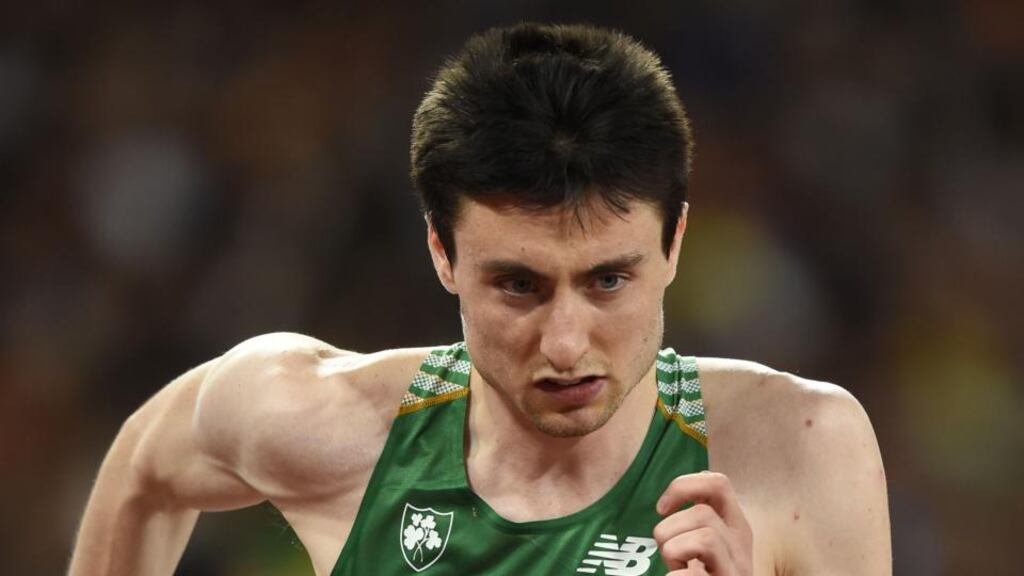 Ireland’s Mark English was running in Sweden. Photograph: Ian MacNicol/Inpho