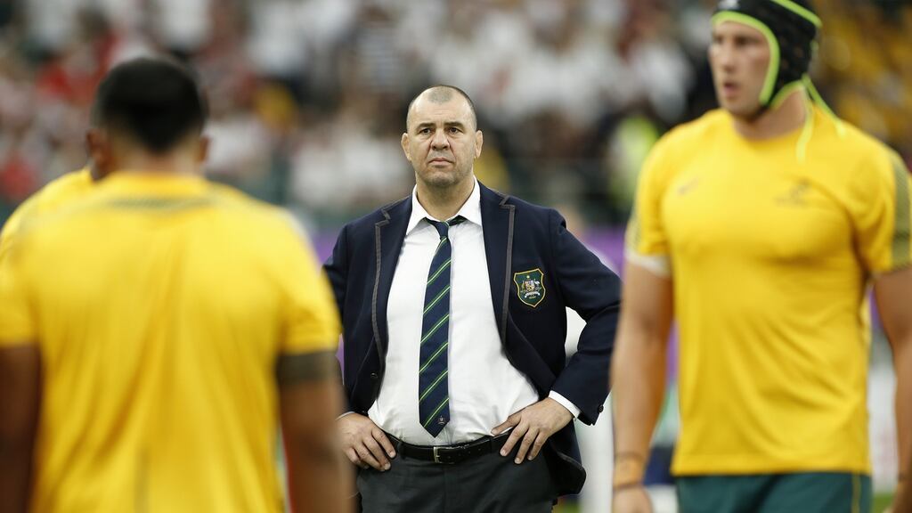 Michael Cheika has quite as Australia coach. Photo: Hiroshi Yamamura/Getty Images