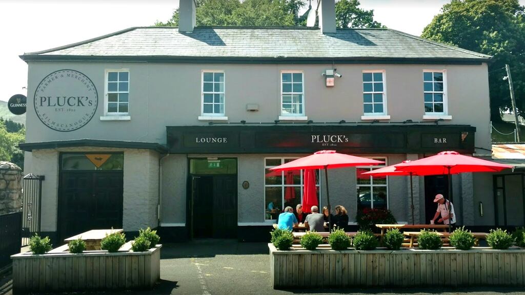 Pluck’s of Kilmacanogue: last chance saloon before the N11 joins the M50