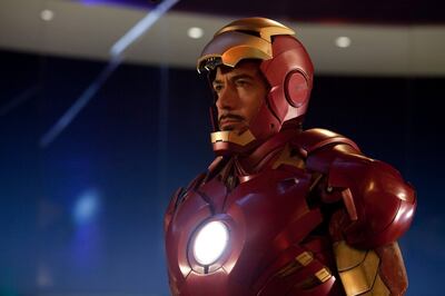 Game-changer: Robert Downey jnr as Iron Man in 2010