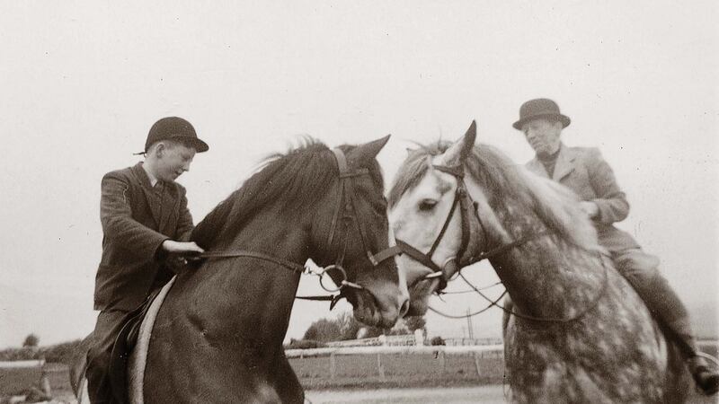 Máire with her nephew Joe Comerford
