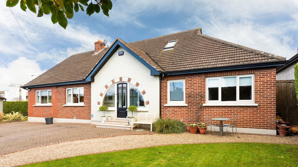 Secluded number one Avondale Road, Killiney, Co Dublin is only partly visible from the road. Photographs: Alex Urdaneta
