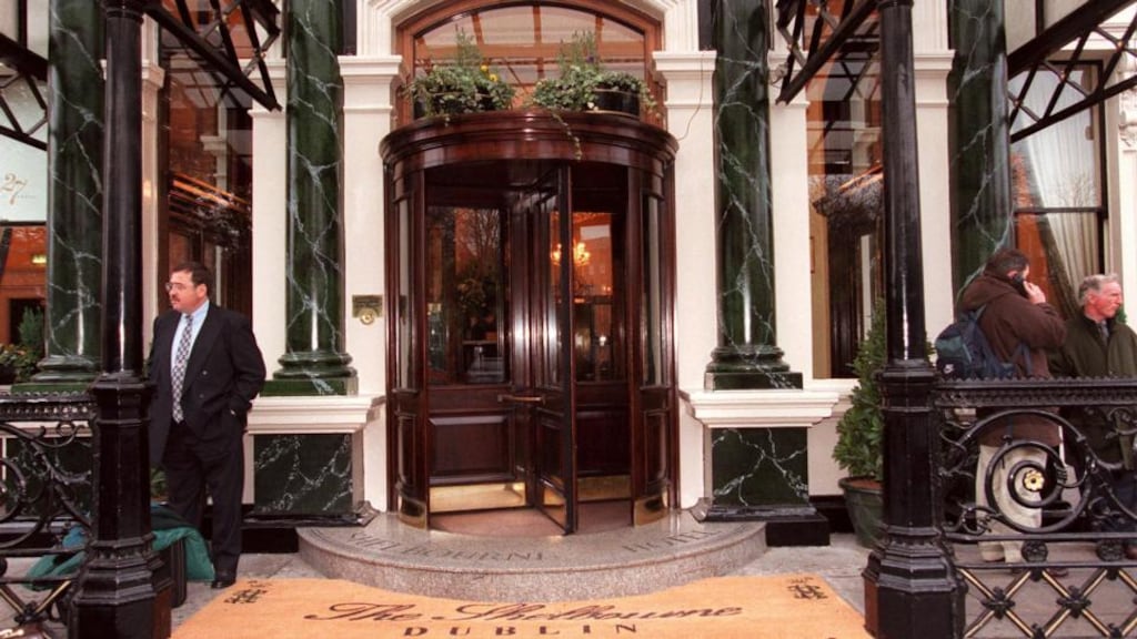 Shelbourne Hotel Holdings Ltd,
the company
which owns the famous Dublin hotel, had total debts of ¤289
million at the end of 2011.
Photograph: Matt Kavanagh