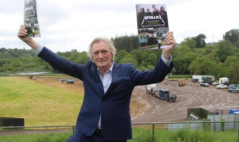 Metallica in Ireland: Lord Henry Mount Charles at Slane Castle