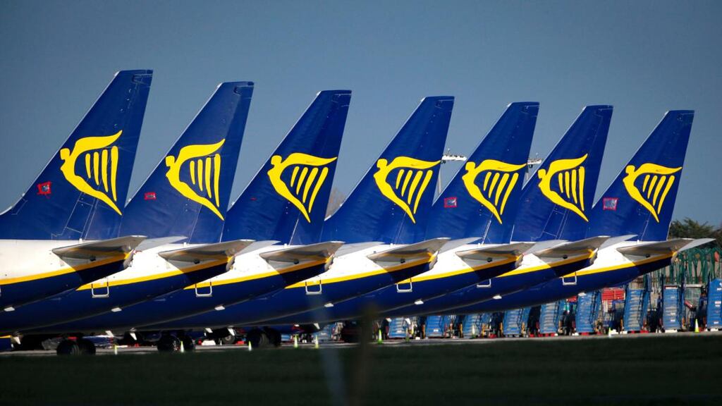 Ryanair: the airline says security restrictions prevent it from processing cash refunds. Photograph: Crispin Rodwell